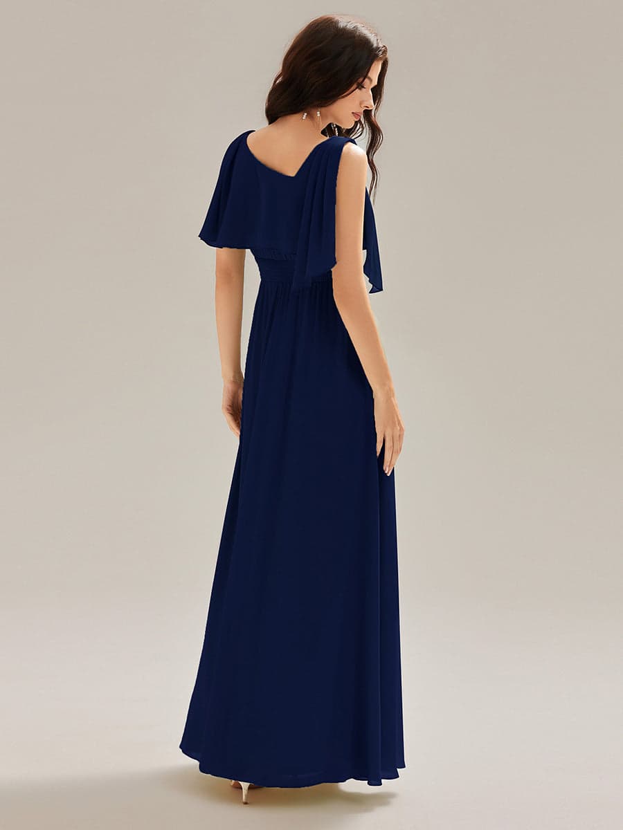 Sabrina — Robe Halter Fente Haute